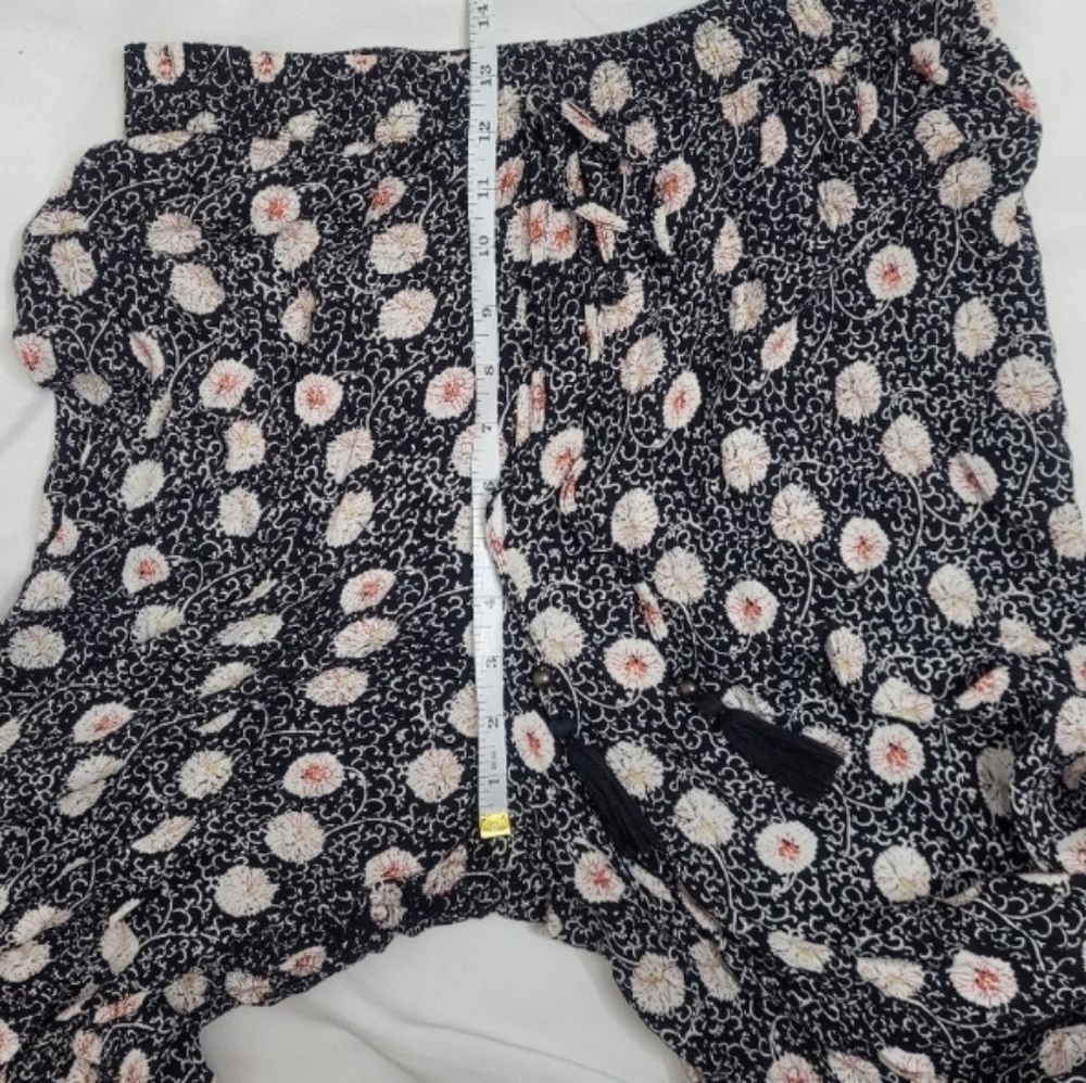 Angie Flare Ruffle BOHO Pants Size Large - Picture 7 of 9